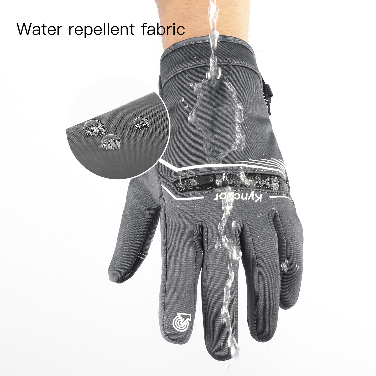 Ski Glove Waterproof - Kış bisiklet eldiveni erkek kadın su