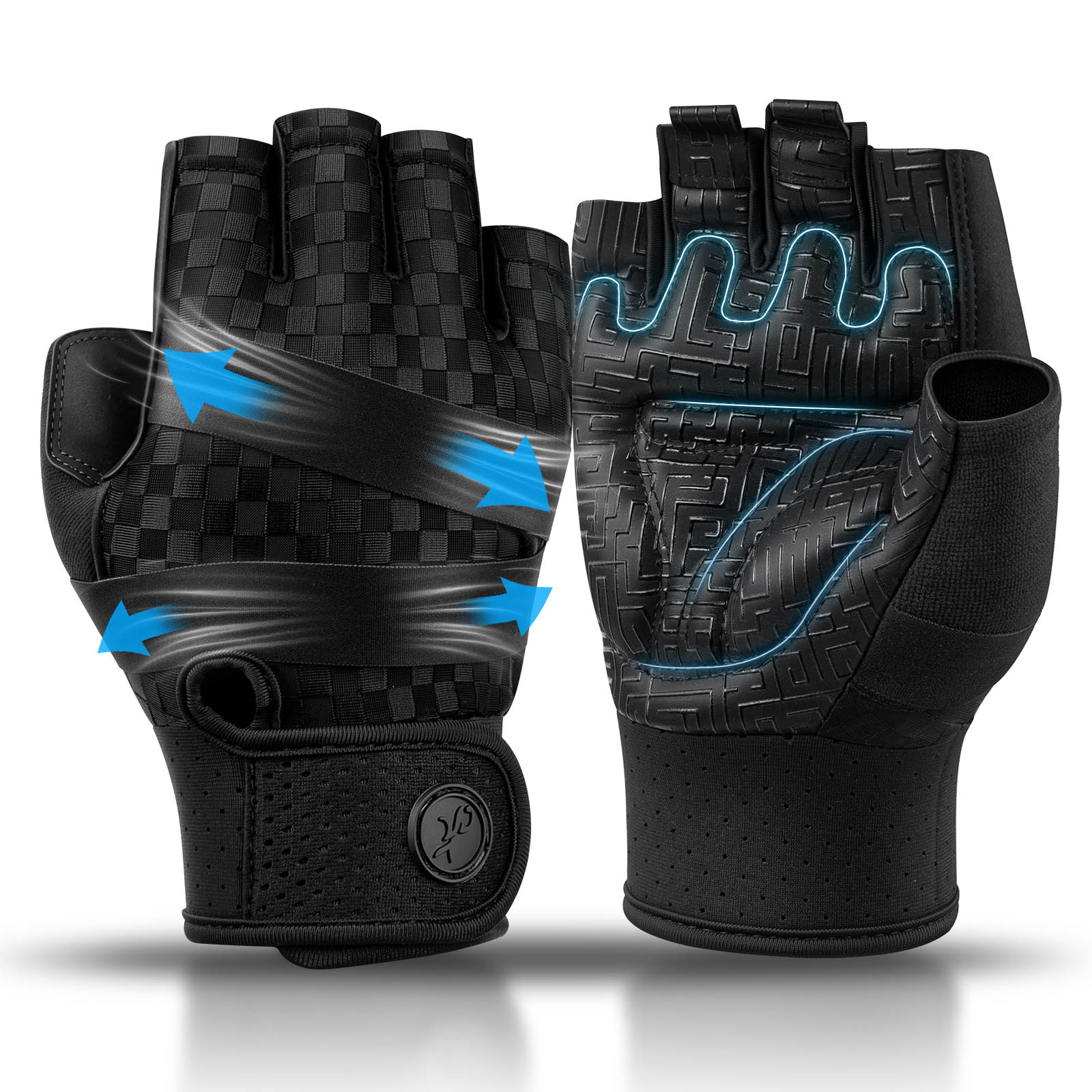 Workout Glove Gym - Erkekler için Spor Eldivenleri Çok Amaçlı