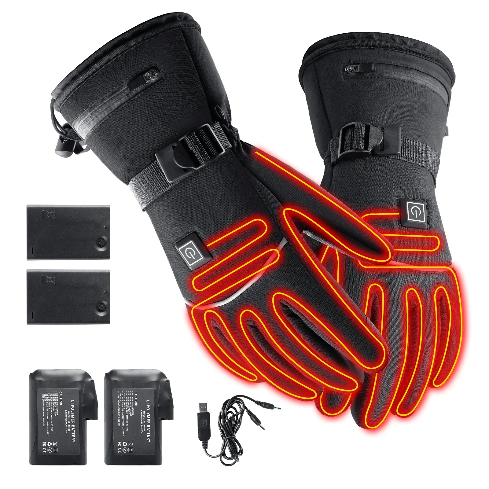 Gardening Glove Waterproof - Elektrikli ısıtmalı eldiven motosiklet kış Moto