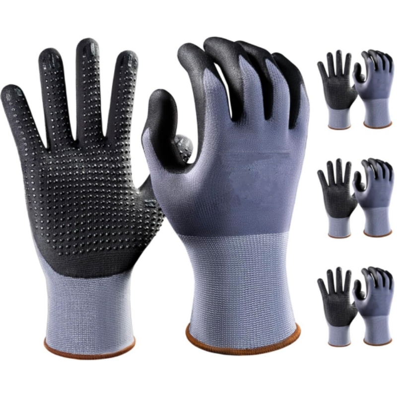 Nitrile Mechanic Glove - Mikro Köpük Güvenlik İş Eldivenleri Naylon