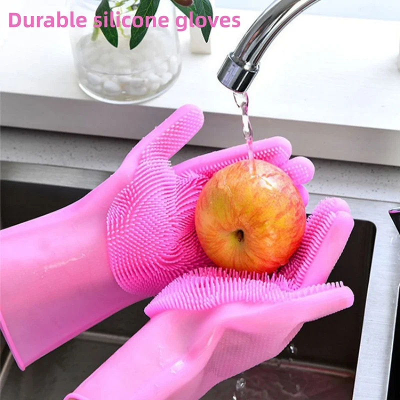 Dish Glove Rubber - Ev Tipi Kaymaz Kauçuk Eldivenler Çok