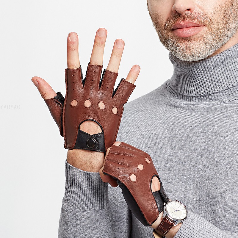 Bahar Erkek100% Saf Gerçek Der - Leather Driving Glove incelemesi ve fiyatı