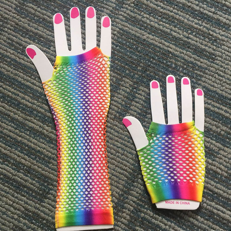 1 Çift Kadın Uzun File Eldiven - Fingerless Glove Knit incelemesi ve fiyatı