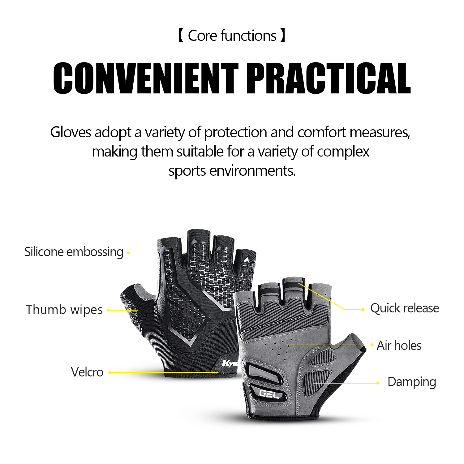 Sıcak bisiklet kaymaz anti-ter - Cycling Glove Padded incelemesi ve fiyatı