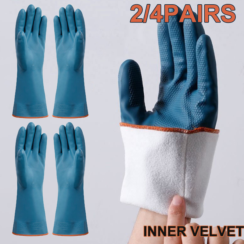 2/4 çift su geçirmez eldiven p - Rubber Glove Cleaning incelemesi ve fiyatı